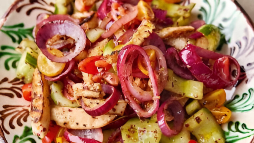 Jamie Oliver 5 Ingredients Fattoush Salad