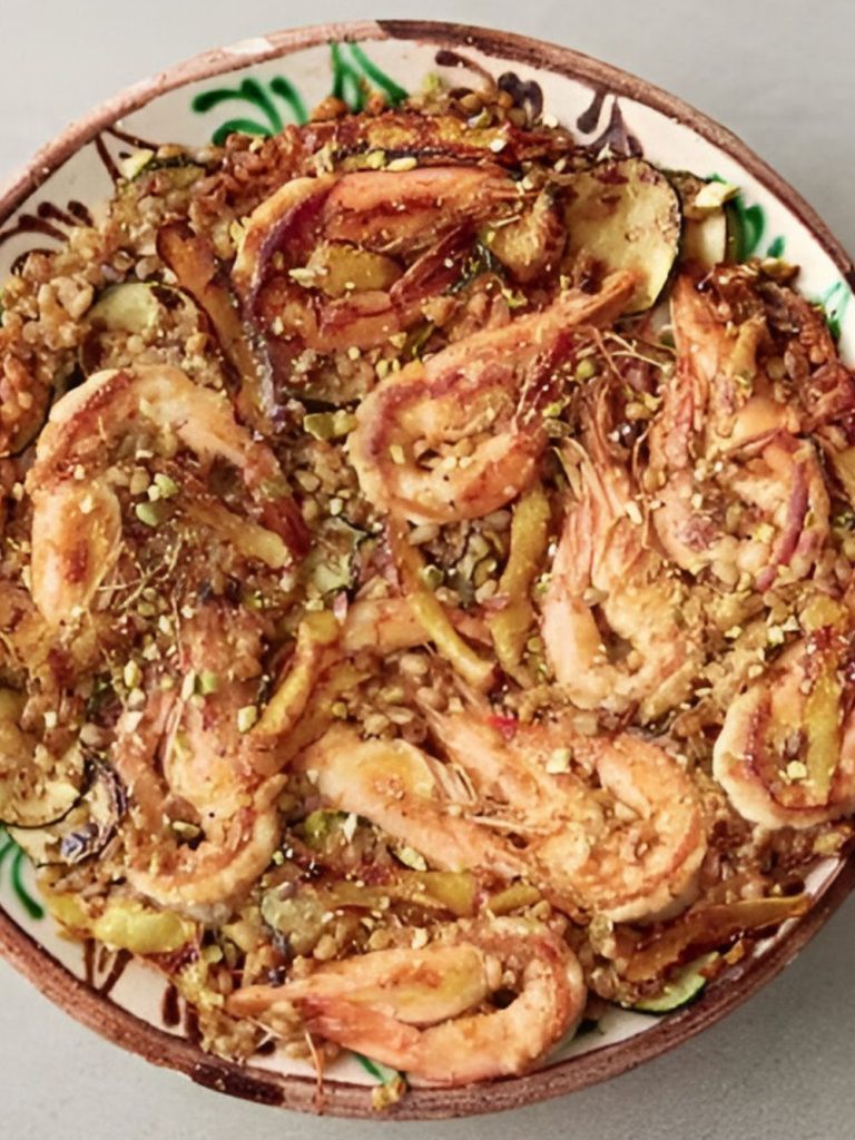 Jamie Oliver 5 Ingredients Sticky Lemony Prawns