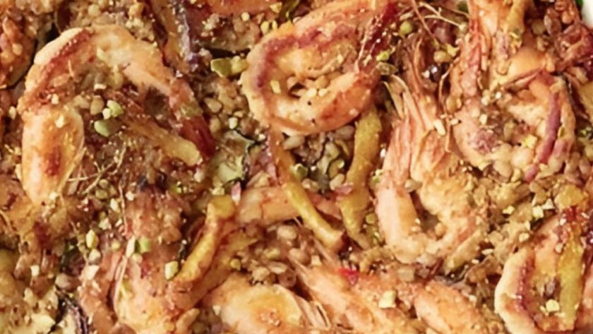 Jamie Oliver 5 Ingredients Sticky Lemony Prawns