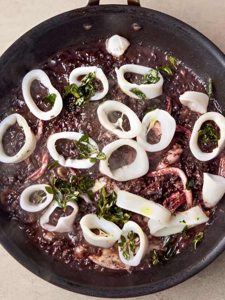 Jamie Oliver 5 Ingredients Black Squid