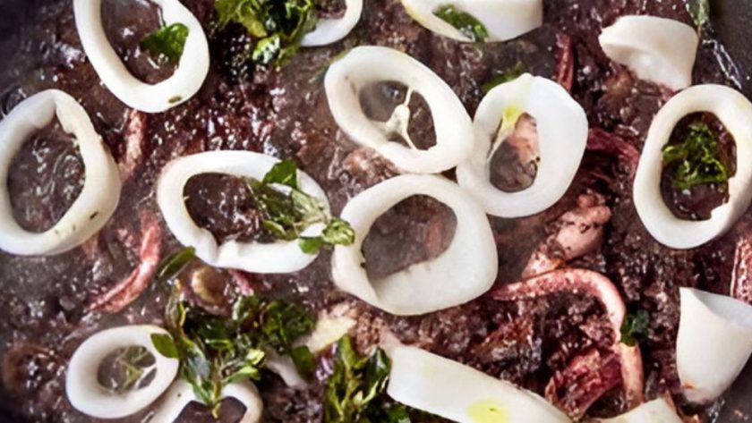 Jamie Oliver 5 Ingredients Black Squid