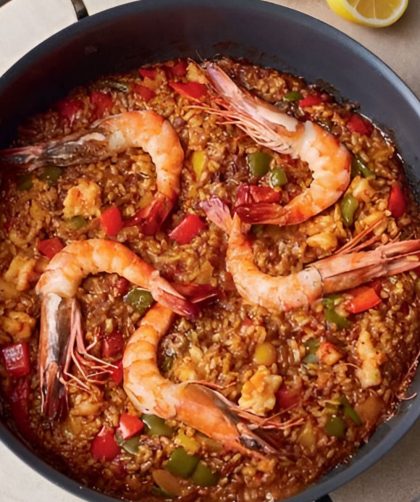 Jamie Oliver 5 Ingredients Prawn Rice