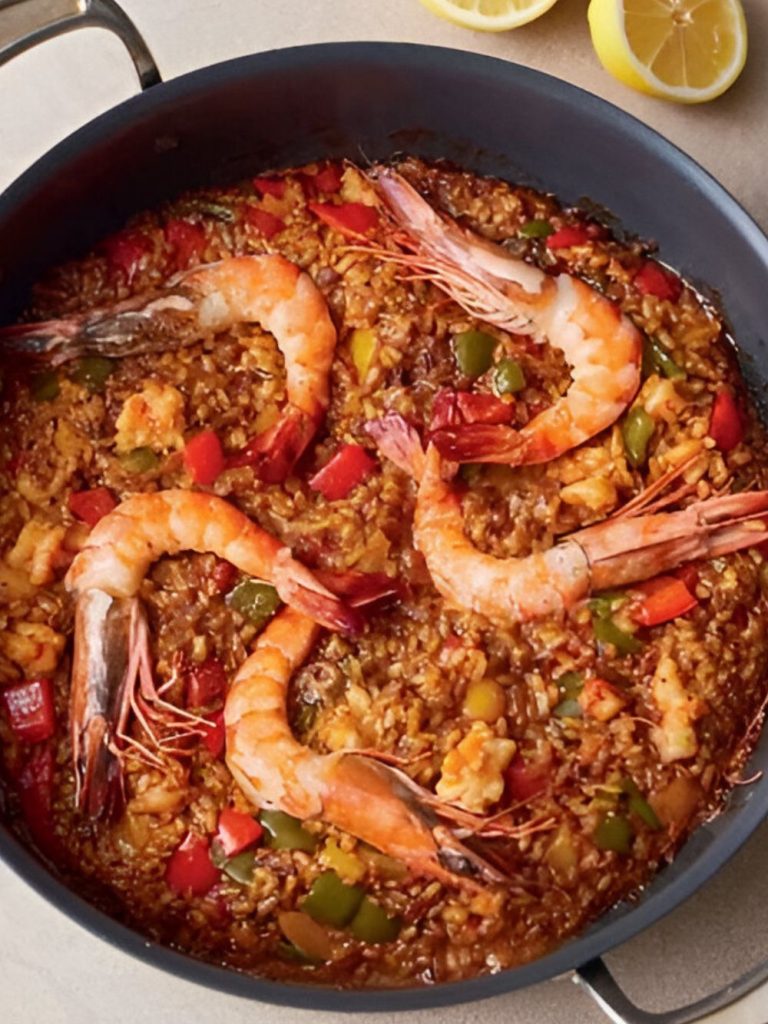 Jamie Oliver 5 Ingredients Prawn Rice