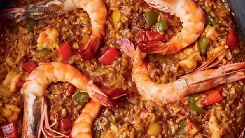 Jamie Oliver 5 Ingredients Prawn Rice