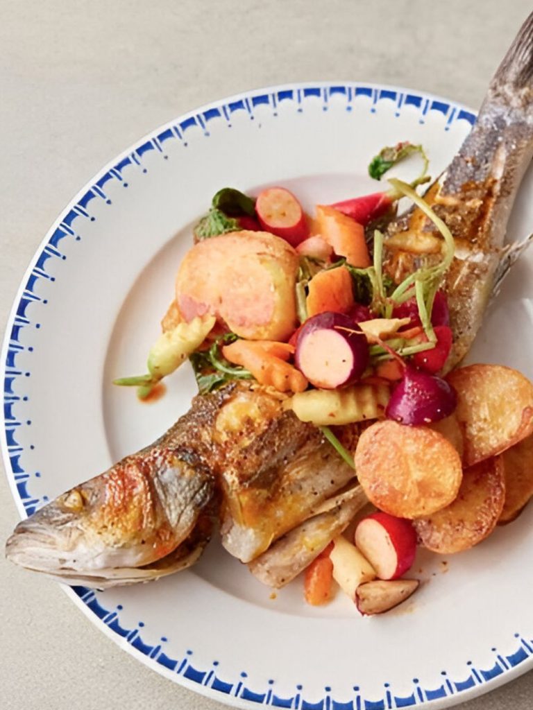 Jamie Oliver 5 Ingredients Harissa Sea Bass