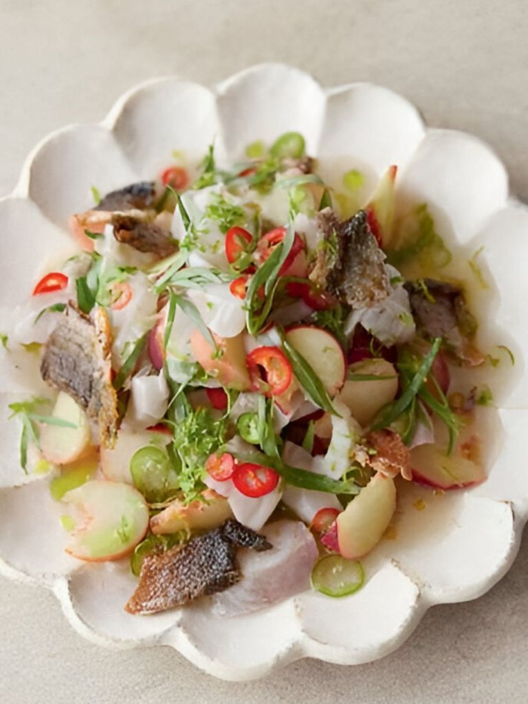 Jamie Oliver 5 Ingredients Lime-cured Sea Bass