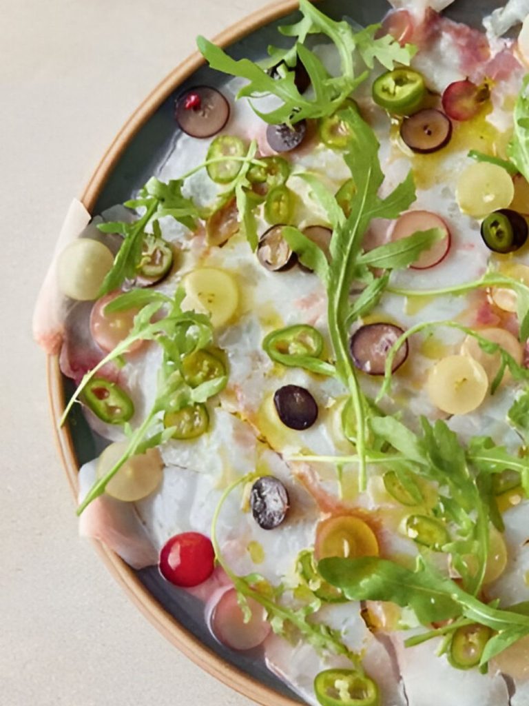 Jamie Oliver 5 Ingredients Elegant Fish Carpaccio