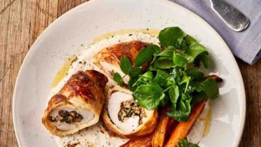 Jamie Oliver Air fryer Chicken & Mushroom Pastry Parcels