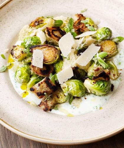 Jamie Oliver 5 Ingredients Charred Brussels