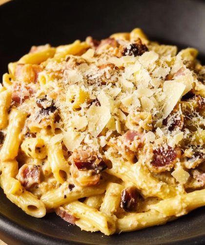 Jamie Oliver 5 Ingredients Chestnut Carbonara