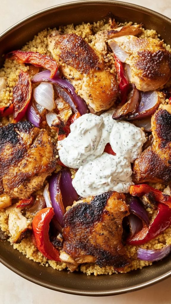 Jamie Oliver 5 Ingredients Couscous & Chicken Bake