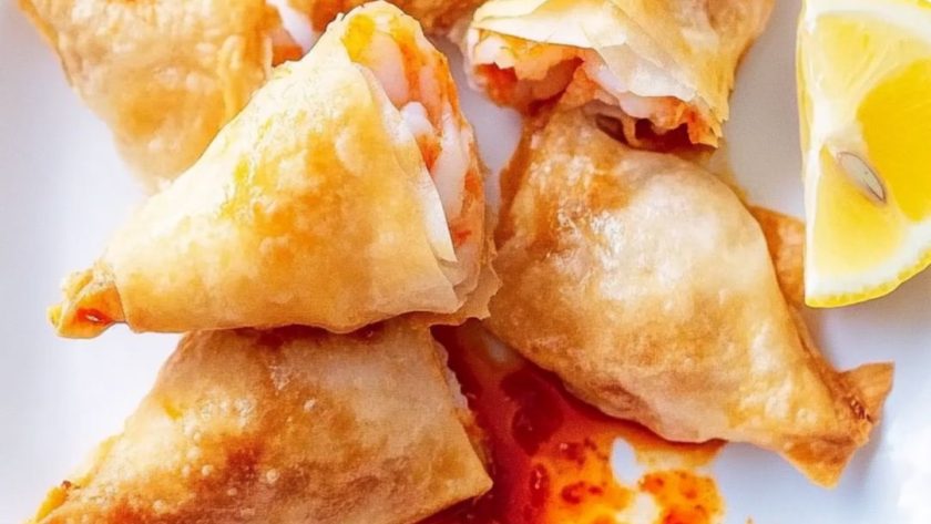 Jamie Oliver 5 Ingredients Crispy Prawn Parcels