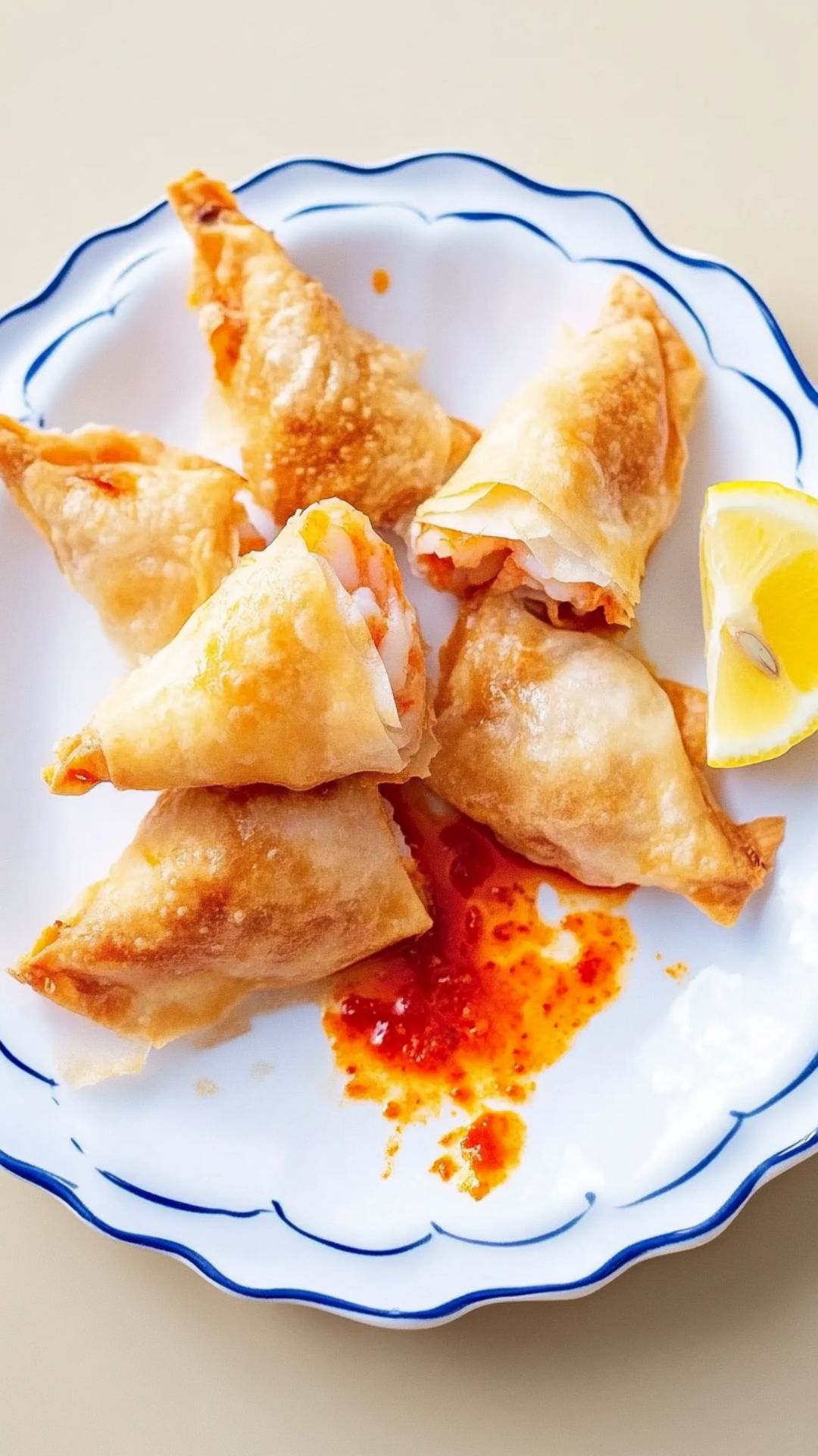 Jamie Oliver 5 Ingredients Crispy Prawn Parcels