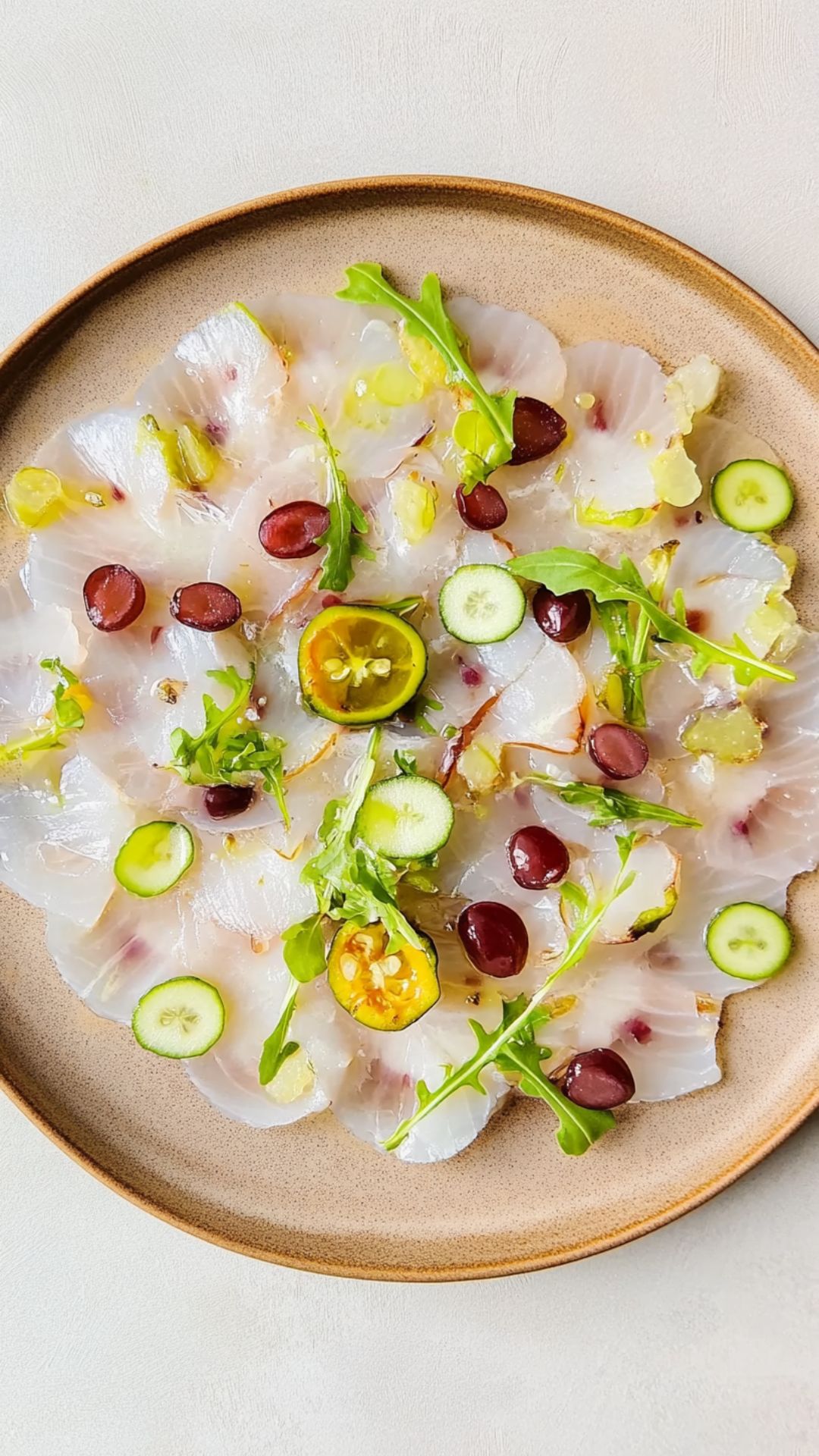 Jamie Oliver 5 Ingredients Elegant Fish Carpaccio