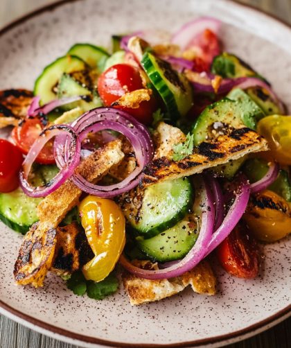 Jamie Oliver 5 Ingredients Fattoush Salad