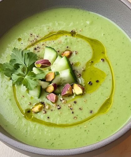 Jamie Oliver 5 Ingredients Green Gazpacho