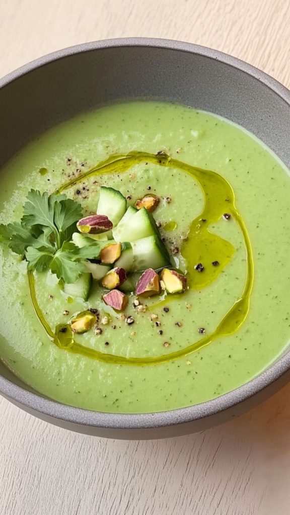 Jamie Oliver 5 Ingredients Green Gazpacho