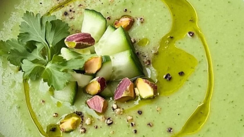 Jamie Oliver 5 Ingredients Green Gazpacho