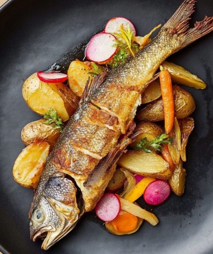 Jamie Oliver 5 Ingredients Harissa Sea Bass