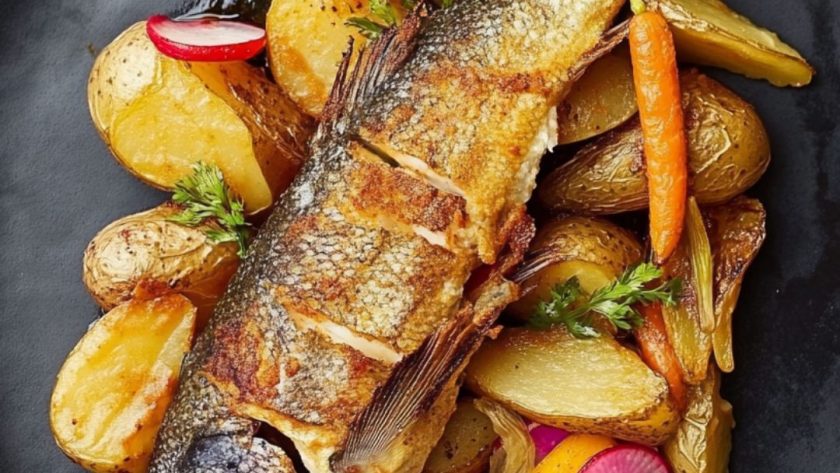 Jamie Oliver 5 Ingredients Harissa Sea Bass