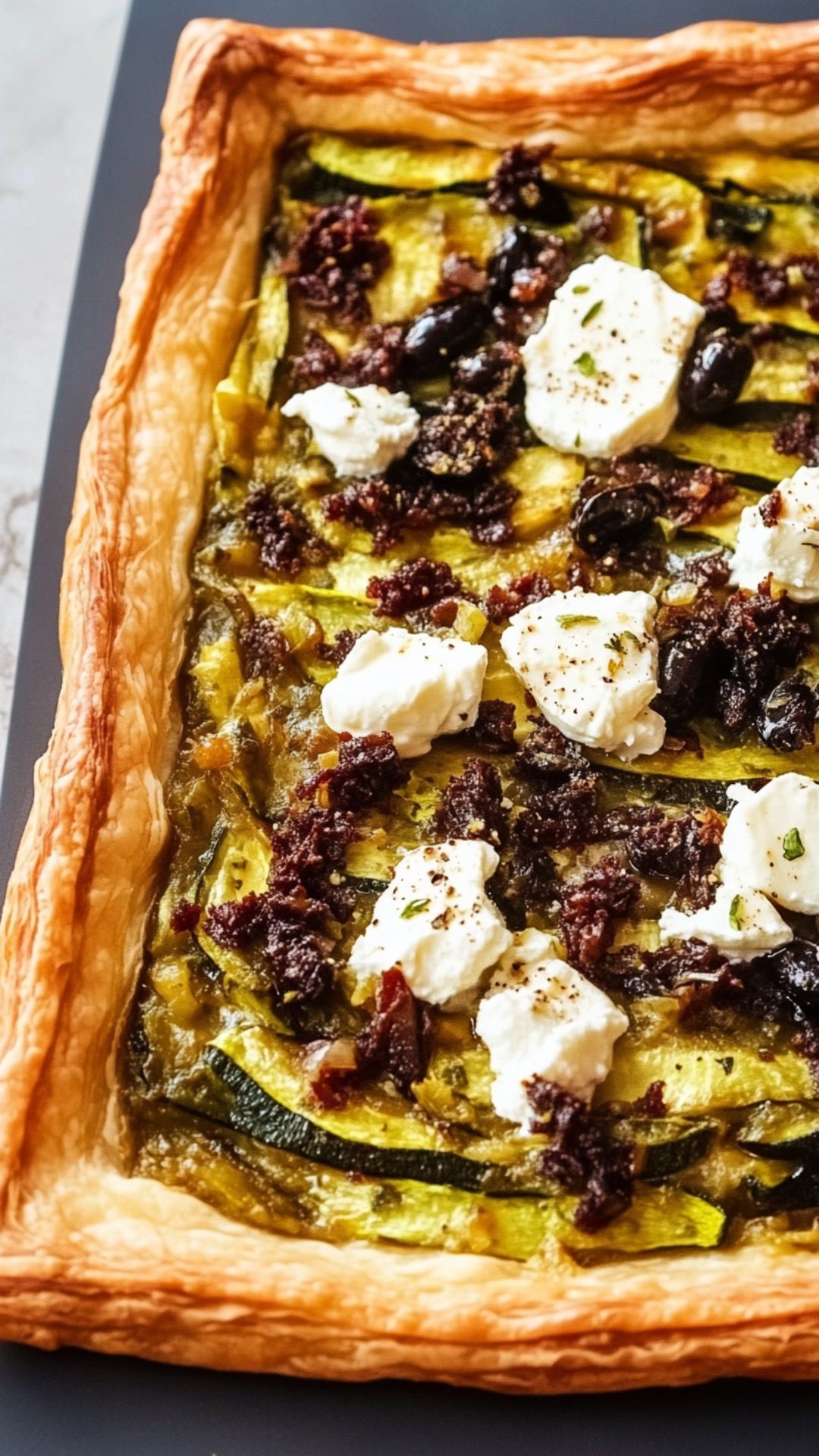 Jamie Oliver 5 Ingredients Minty Courgette Tart