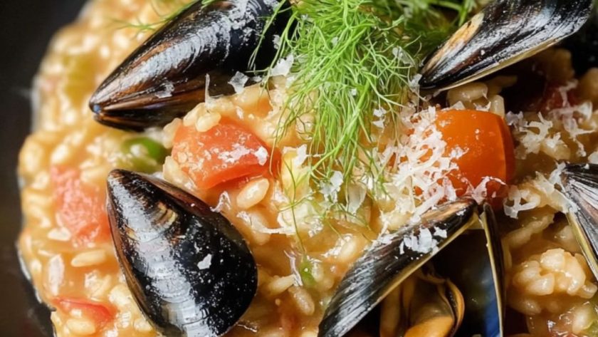 Jamie Oliver 5 Ingredients Mussel Risotto