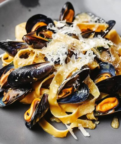 Jamie Oliver 5 Ingredients Mussel Tagliatelle