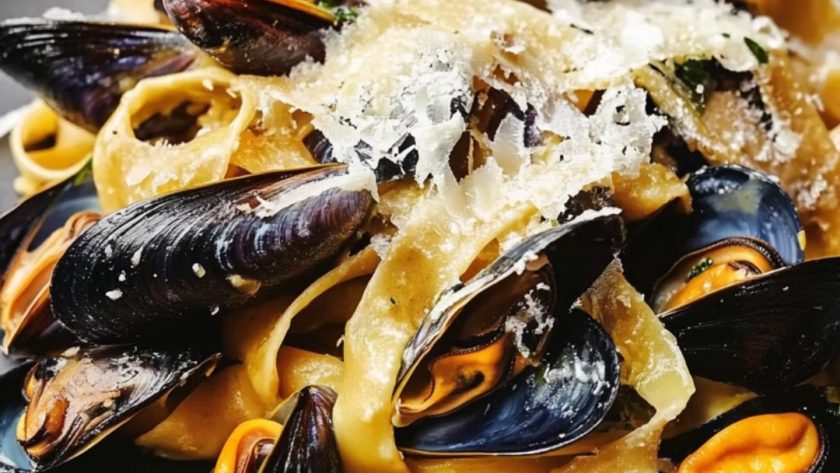 Jamie Oliver 5 Ingredients Mussel Tagliatelle