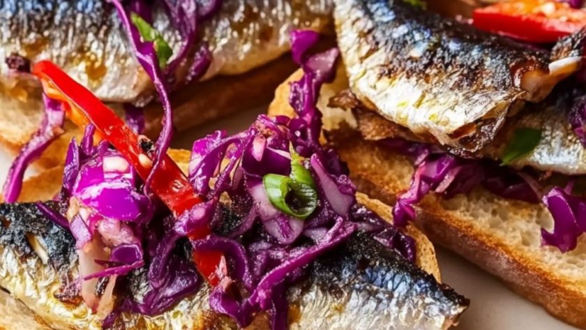 Jamie Oliver 5 Ingredients Sardine Toasts