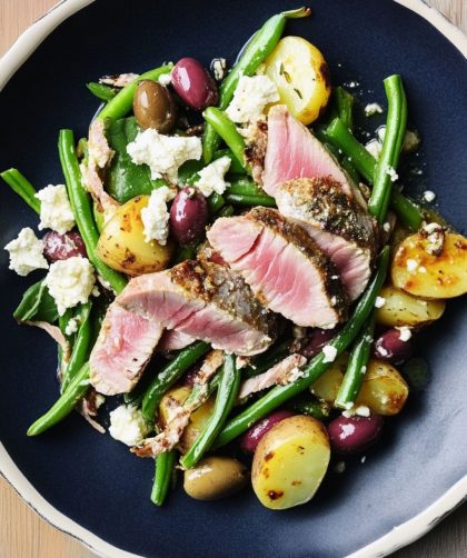 Jamie Oliver 5 Ingredients Seared Tuna Salad