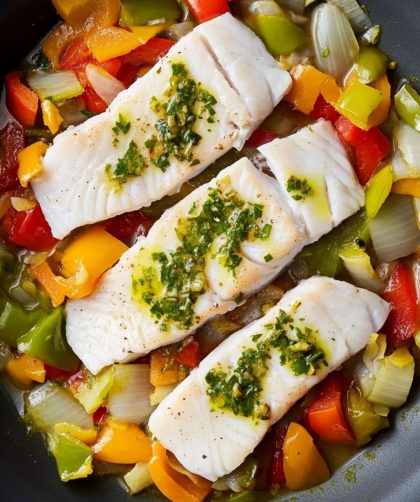 Jamie Oliver 5 Ingredients Simple Steamed Fish