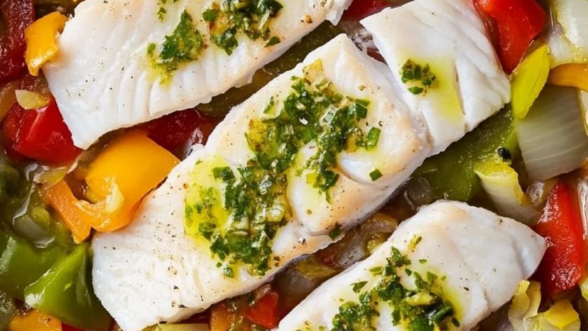 Jamie Oliver 5 Ingredients Simple Steamed Fish