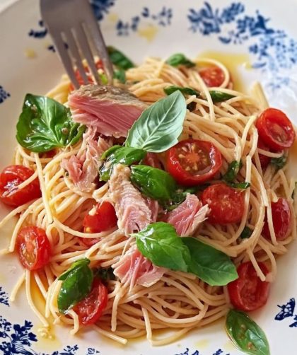 Jamie Oliver 5 Ingredients Speedy Tuna Pasta