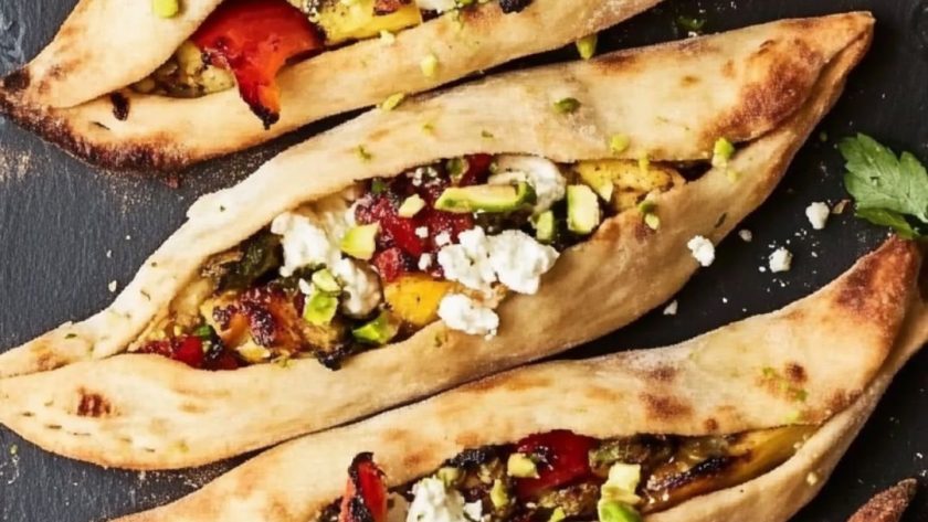 Jamie Oliver 5 Ingredients Stuffed Folded Flatbread