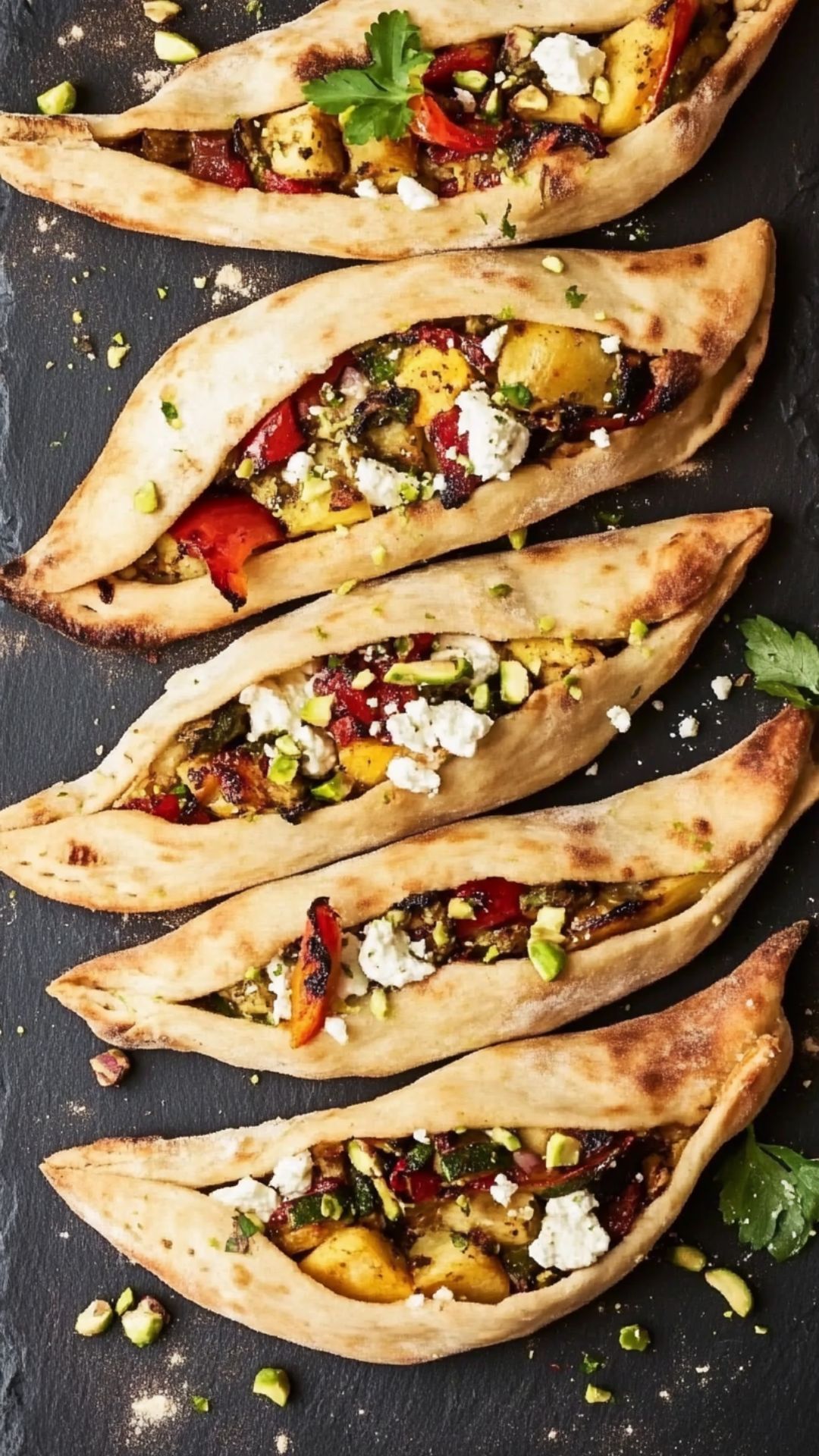 Jamie Oliver 5 Ingredients Stuffed Folded Flatbread