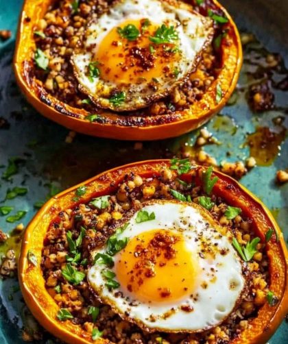 Jamie Oliver 5 Ingredients Stuffed Squash