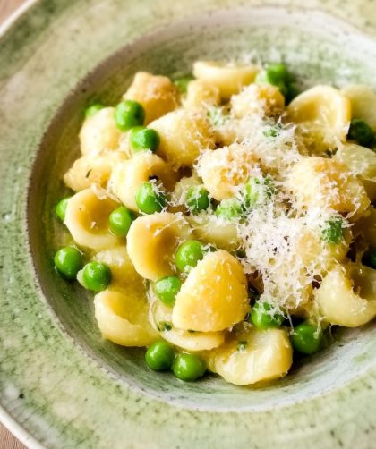 Jamie Oliver 5 Ingredients Sweet Pea Orecchiette