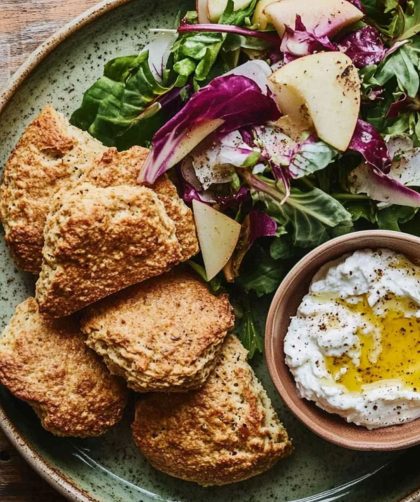 Jamie Oliver Air Fryer Cheddar Cheese & Chive Scones