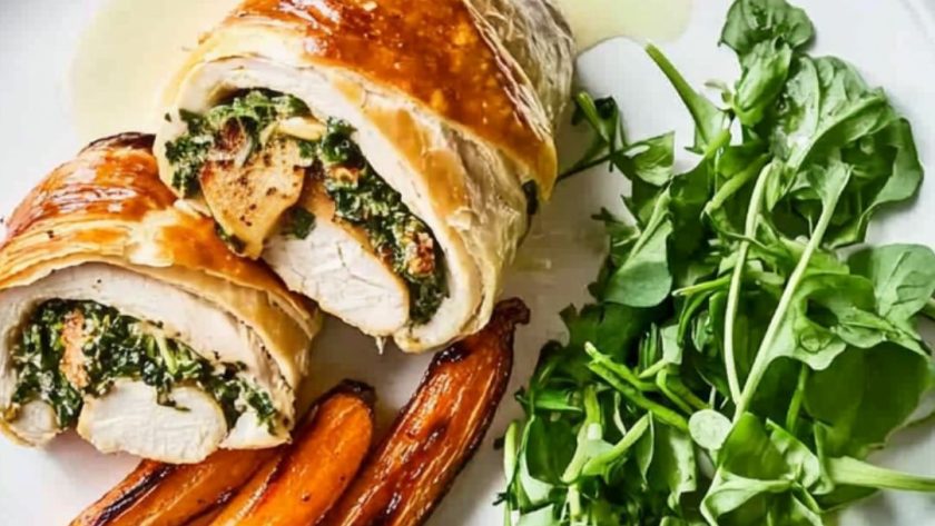 Jamie Oliver Air fryer Chicken & Mushroom Pastry Parcels