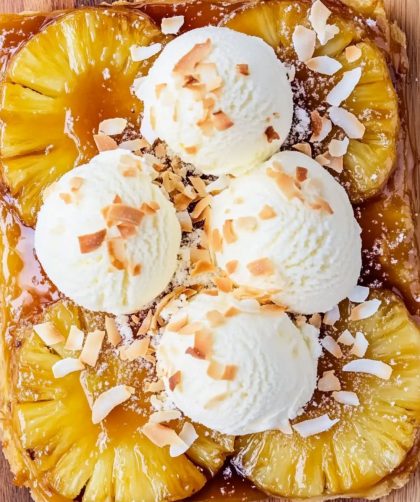 Jamie Oliver Air-Fryer Pineapple Tarte Tatin