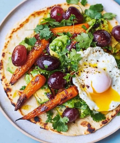 Jamie Oliver Roast Carrot & Goat’s Cheese Salad