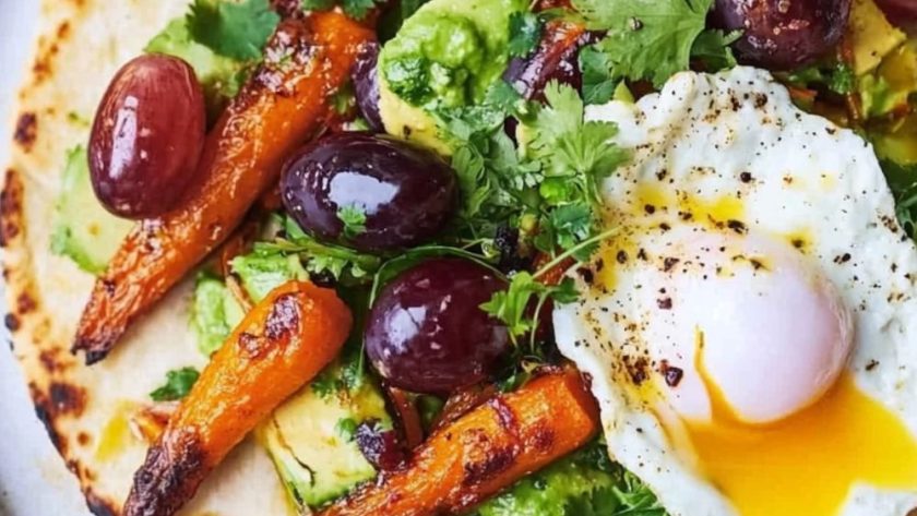 Jamie Oliver Roast Carrot & Goat’s Cheese Salad