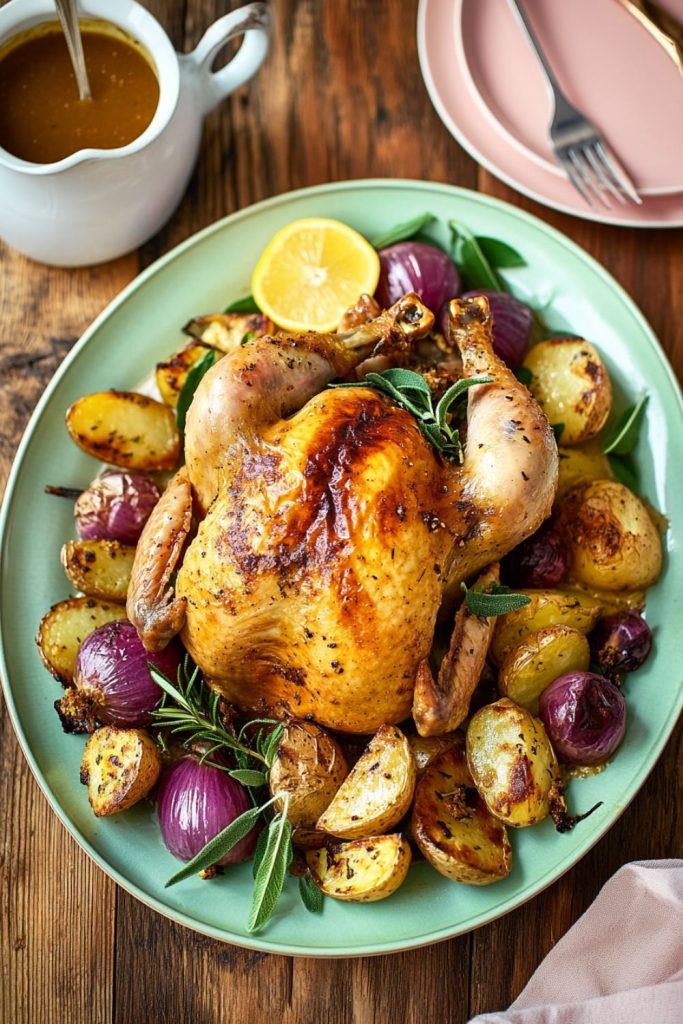 Jamie Oliver Simple Roast Chicken