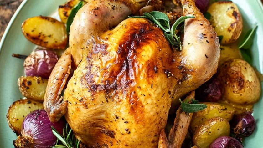 Jamie Oliver Simple Roast Chicken