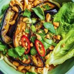 Jamie Oliver Sticky Aubergine Noodles