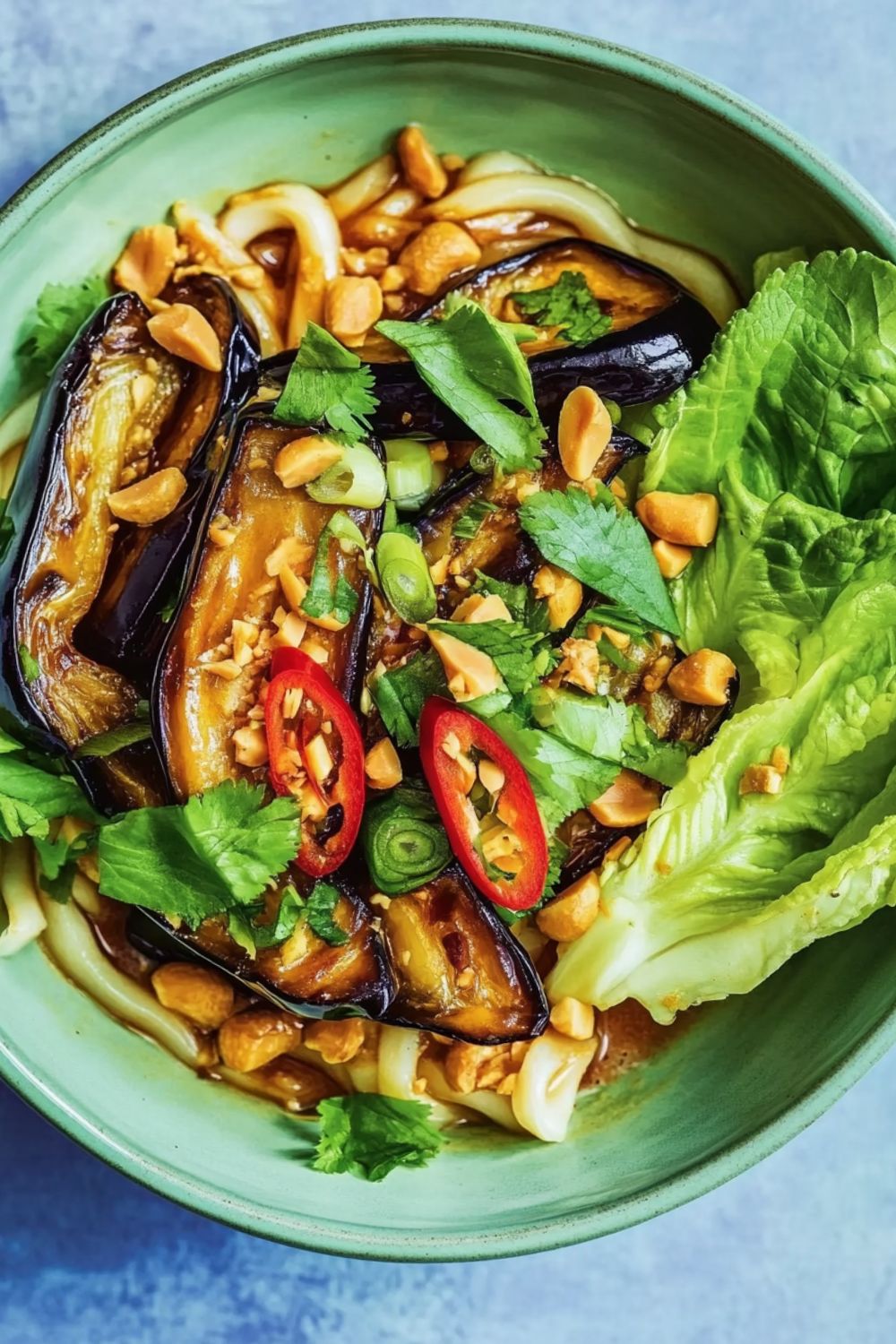 Jamie Oliver Sticky Aubergine Noodles