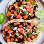 Jamie Oliver Sweet Potato & Black Bean Tacos