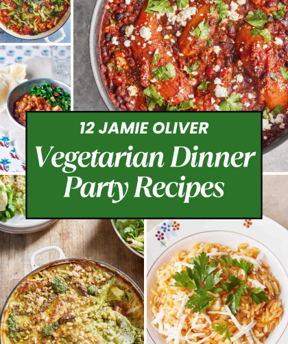 Jamie Oliver​ Vegetarian Dinner Party Recipes