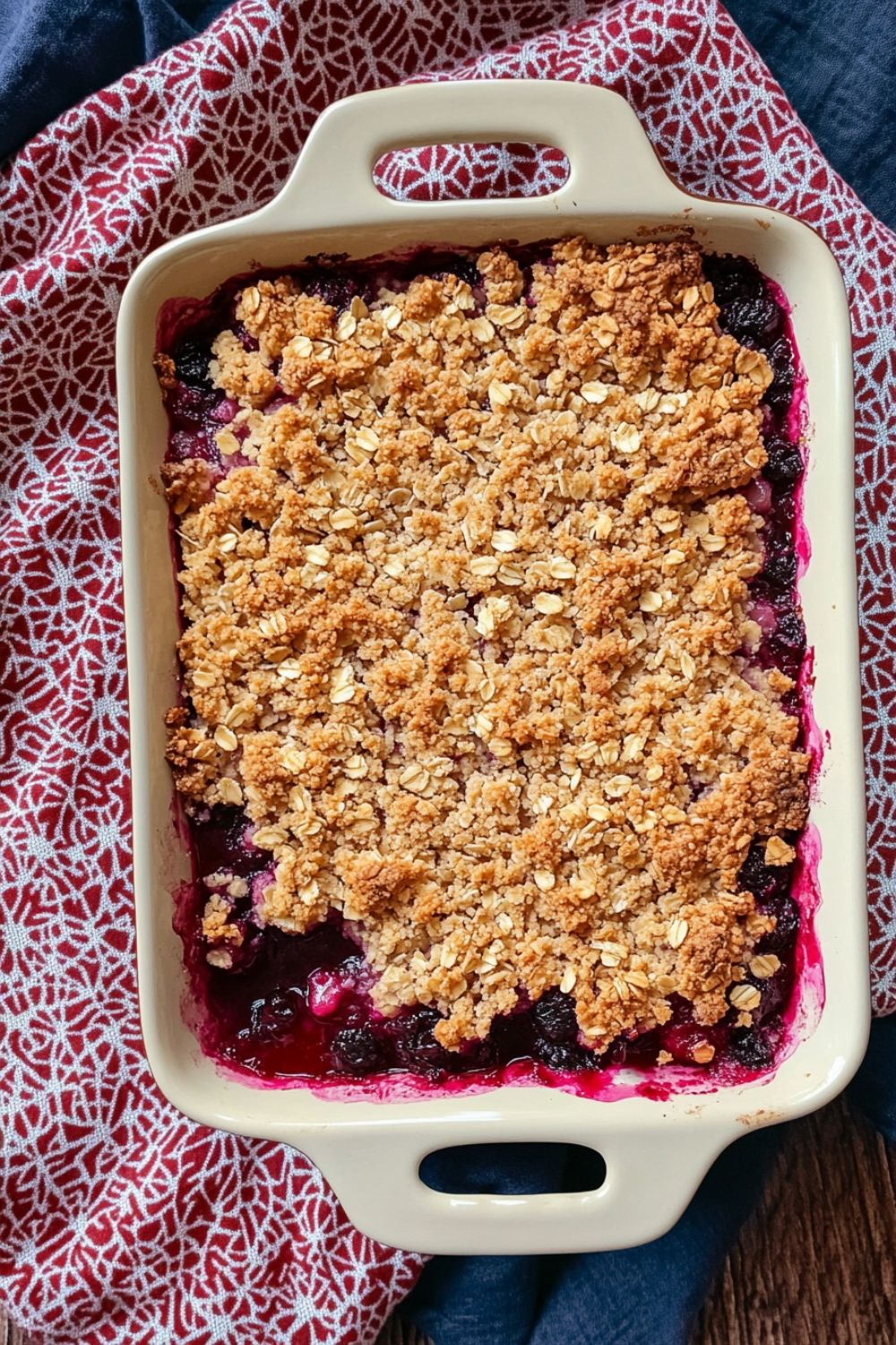 Jamie Oliver Apple And Raspberry Crumble