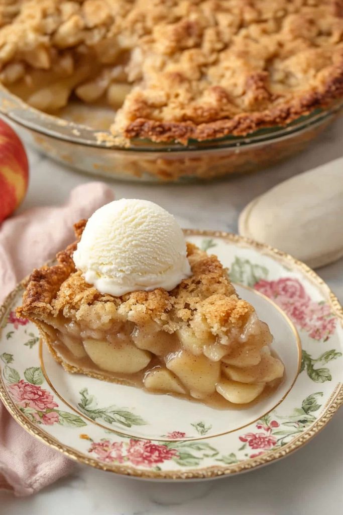 Jamie Oliver Apple Crumble Pie